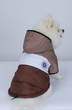 Куртка для кошек ветрозащитная влагостойкая Pet Style «Tagoon» Коричневая 2XL - изображение 2