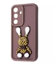 Чехол Pretty Things Case Samsung Galaxy A15 4G/5G brown/rabbit - изображение 1