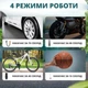 Беспроводной автомобильный компрессор (воздушный насос) для накачивания шин с тремя насадками - изображение 4