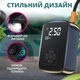Беспроводной автомобильный компрессор (воздушный насос) для накачивания шин с тремя насадками - изображение 6