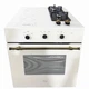 Газова духова шафа з конвектором Luxor Qualitat WH Kup Grill + Мікрохвильова піч вбудована Luxor BF 25 відкриття дверей від дотику до скла Luxor Qualitat UNIQUE WHBF 25 (комплект) - зображення 5