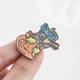 Значок (пин) BROCHE брошь бижутерия Медицина Внутреннее ухо разноцветный BRGV114541 - изображение 4