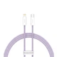 Кабель Baseus Dynamic 2 Series Fast Charging Data Cable Type-C to iP 20W 1m Purple (CALD040205) - зображення 1