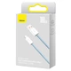 Кабель Baseus Dynamic Series Fast Charging Data Cable USB to Type-C 100W 1m Blue (CALD000603) - изображение 2