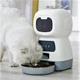 Автоматична розумна годівниця пластикова для домашніх тварин 3.5л WiFi, Elf Pet Feeder White - зображення 2