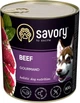 Влажный корм для собак Savory с говядиной 800 г - изображение 1