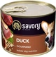 Влажный корм для собак Savory с уткой 200 г - изображение 1