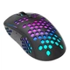 Мышь компьютерная игровая MARVO Wired Programmable Gaming Mouse G961 RGB-подсветка 400-12000dpi Черный - изображение 4