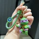 Черепашки ніндзя брелок Донателло брелоки на рюкзак, ключі Ninja Turtles Donatello 5,9 см - зображення 4