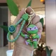Черепашки ніндзя брелок Донателло брелоки на рюкзак, ключі Ninja Turtles Donatello 5,9 см - зображення 7