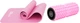 Набор Коврик спортивный Cornix NBR 183 x 61 x 1 см для йоги и фитнеса Pink + Массажный ролик Cornix EVA 33 x 14 см (валик, роллер) Pink (XR-0010+XR-0339) - изображение 1