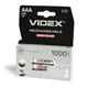 Акумулятори AAA(мізінчікова) 1000мА*ч Videx HR03/AAA double blister/2шт (HR03/1000/2DB) - зображення 1