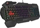 Клавиатура A4tech Bloody B310N, USB, игровая, неоновая подсветка, эффект "волна" и "дыхание" Black - изображение 1