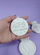 Набор из гипсовых фигурок для раскраски Украшения на елку - изображение 2