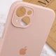 Захисний чохол-накладка Silicone Full Case AA Camera Protect для Apple iPhone 14 Pink Sand (FullAAi14-15) - зображення 6