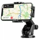 Тримач для телефона автотримач HOCO CA76 Touareg one-touch center console car holder Black (6931474742568) - зображення 4