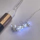 LED гирлянда новогодняя 20LED 2м цвет Холодный Белый режим статика от USB - изображение 2