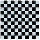 Самоклеющаяся плитка - мозаика Sticker Wall из декоративного стекла шахматка 298х298х4,5мм SW-00002366 - изображение 1