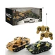 Танковое сражение на радиоуправлении "Military War Tank" 369-23, 2 танка - изображение 1