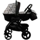 Коляска Cam 2 в 1 Dinamico Up Smart черно-белое граффити [100540] - изображение 2