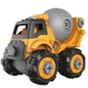 Конструктор Microlab Toys Будівельна техніка - бетономішалка [98447] - зображення 1