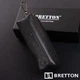 Кожаная ключница Bretton Black Edition мягкая натуральная кожа PR-230801-37822 черный - изображение 2