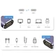 Перехідник адаптер OTG USB Type-C F/F LED (USB 4.0, 40Gbps, 240W, 8K) Metal Type-2 (48652) - зображення 6
