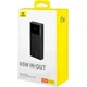 Портативна батарея Powerbank Baseus Star-Lord Digital Display Fast Charging 20000mAh 65W P10022906113-00 Black - зображення 3