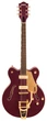 Гітара напівакустична GRETSCH ELECTROMATIC PRISTINE LTD CENTER BLOCK DOUBLE-CUT WITH BIGSBY DARK CHERRY METALLIC (237037) - зображення 1