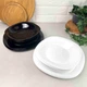 Столовый сервиз черно-белый квадратный Luminarc Carine Black/White 18 предметов (N1479) - изображение 4
