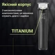 Машинка-триммер для стрижки волос, бороды и окантовки VGR V-191 аккумуляторная со сменными насадками 5 Вт. Черный 026l - изображение 8