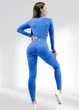 Костюм для фітнесу жіночий LILAFIT комплект синій M (LFS000127) - зображення 2
