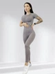 Костюм для фітнесу жіночий з утяжкою LILAFIT сірий L (LFS000123) - зображення 4