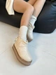 Жіночі зимові уггі ShoesBand Молочного кольору натуральна шкіра 40 (26 см) (S39241з) - зображення 1