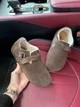 Жіночі зимові клогі ShoesBand Шоколадного кольору натуральна замша закриті на хутрі 41 (26,5 см) (S99231-1з) - зображення 4