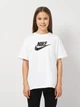 Подростковая футболка для девочки Nike G Nsw Tee Boy Futura Hbr FZ5540-100 146-156 см Белая (197596523294) - изображение 1