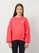 Підлітковий теплий світшот на флісі для дівчинки Nike Sportswear Club Fleece FZ9244-629 L Рожевий (197598828601) - зображення 1