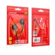 Наушники пластиковые BOROFONE BM76 Ocean universal with mic черные - изображение 6