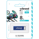 Флешка 8Гб USB 2.0 блакитний Chameleon Wibrand - изображение 2