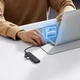 USB хаб расширитель с входом USB-A HUB Ugreen Ultra Slim CM219 4-in-1 (USB-A to USB 3.0*4, 0.15m). Black - изображение 8