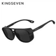 Чоловічі поляризаційні сонцезахисні окуляри KINGSEVEN 790 Black Gray - зображення 3