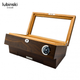 Х'юмідор для 25 сигар «Lubinski» Brown Cedar Wood - изображение 3