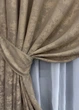 Комплект коротких штор VR-Textil Жаккард Sultan № 873ш Карамельный 130х170 см 2 шт (35-0296) - изображение 4
