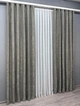 Комплект готовых штор VR-Textil Жаккард Sultan № 875ш Серый 150х285 см 2 шт (33-0627) - изображение 4