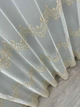 Тюль VR-Textil 1473т Грек-сетка с вышивкой Молочный с бежевым 300х270 см (40-) - изображение 8