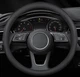 Чохол на руль DLCar для автомобіля штучна шкіра розмір S - зображення 1