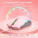 Мышь игровая ONIKUMA проводная USB с RGB подсветкой Gaming Pink (CW908 pink) - изображение 6
