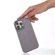 Чохол Kajsa Snake Pattern with Magnetic Ring iPhone 16 Pro Max light gray - изображение 6