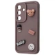 Чехол мультяшный с фигурками VVave Pretty Things Case для Samsung Galaxy S25 Plus brown/bear - изображение 1