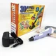 Детская 3д ручка для рисования и творчества 3D ручка Smart 3D Pen 3 фиолетовая, Аккумуляторная - изображение 7